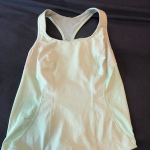 🍋Lululemon Workout Tank Mint Sports Bra